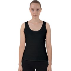 Define Black Velvet Tank Top