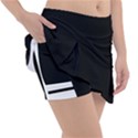 Define Black Tennis Skirt View3