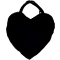 Define Black Giant Heart Shaped Tote View1