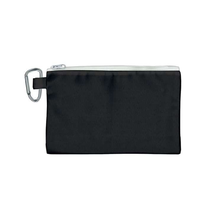 Define Black Canvas Cosmetic Bag (Small)