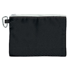 Define Black Canvas Cosmetic Bag (xl) by TRENDYcouture