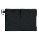 Define Black Canvas Cosmetic Bag (XL)