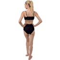 Define Black Tied Up Two Piece Swimsuit View2