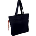 Define Black Drawstring Tote Bag View2