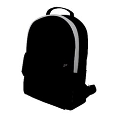 Define Black Flap Pocket Backpack (large) by TRENDYcouture