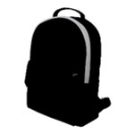 Define Black Flap Pocket Backpack (Large)