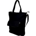 Define Black Shoulder Tote Bag View1