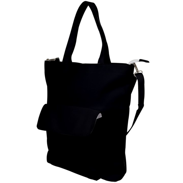Define Black Shoulder Tote Bag
