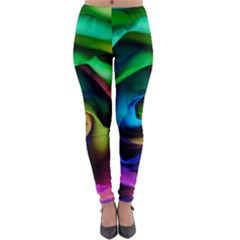 Rainbow Rose 17 Lightweight Velour Leggings