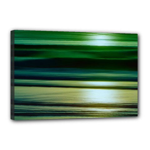 Redforest Greenocean Canvas 18  X 12  (stretched)