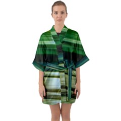 Greenocean Quarter Sleeve Kimono Robe