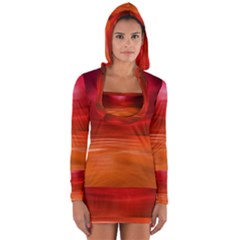 Colourlines Long Sleeve Hooded T-shirt