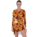 Pumpkins Tiny Gourds Pile Asymmetric Cut-Out Shift Dress View1