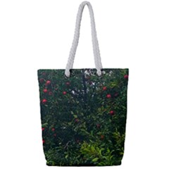 Apple Tree Close Up Full Print Rope Handle Tote (small) by bloomingvinedesign