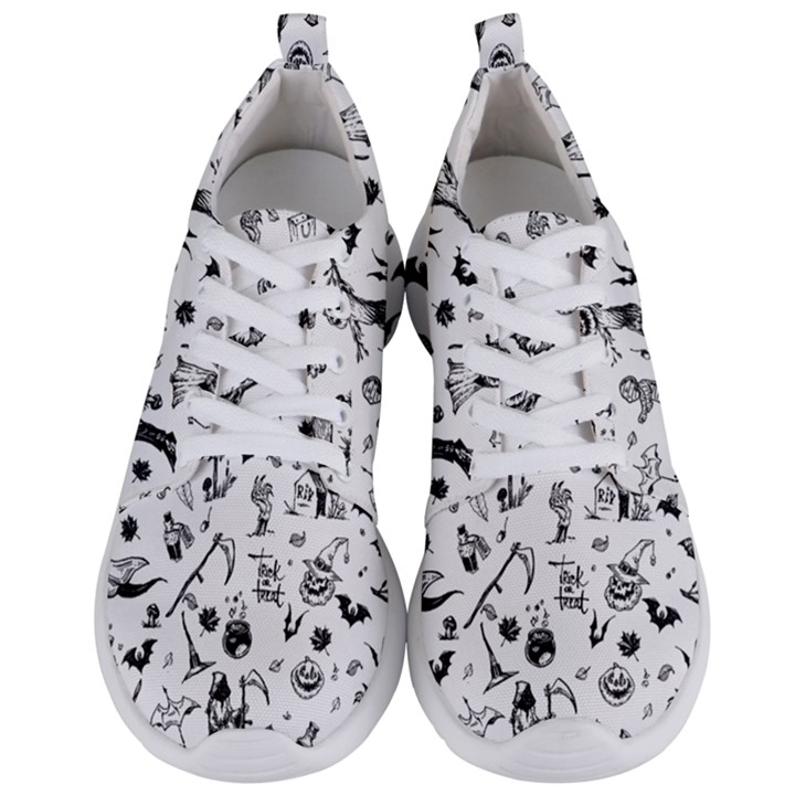 Halloween pattern Men s Lightweight Sports Shoes