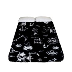 Halloween Pattern Fitted Sheet (full/ Double Size)