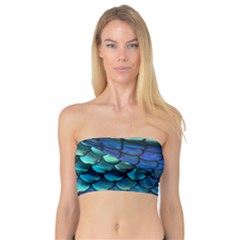 Mermaid Print Bandeau Top by lwdstudio