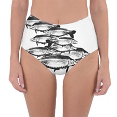 Carp Fish Reversible High-waist Bikini Bottoms by kunstklamotte023