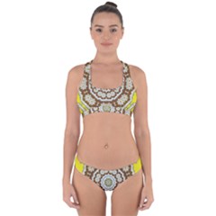 Pretty As A Flower Everywhere You Can See Cross Back Hipster Bikini Set by pepitasart