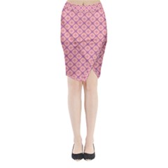 Digital Art Art Artwork Abstract Midi Wrap Pencil Skirt by Sapixe