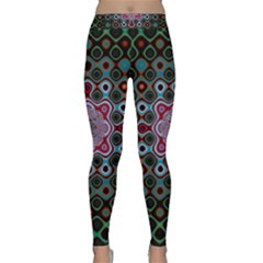 Digital Art Background Colors Classic Yoga Leggings