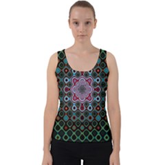 Digital Art Background Colors Velvet Tank Top