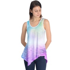 Background Art Abstract Watercolor Sleeveless Tunic by Sapixe