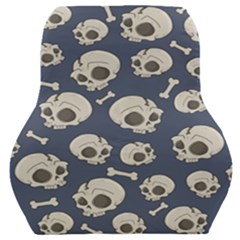 Halloween Skull Pattern Car Seat Back Cushion  by Valentinaart