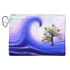 Composing Nature Background Graphic Canvas Cosmetic Bag (xl)