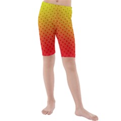 Digital Art Art Artwork Abstract Kids  Mid Length Swim Shorts