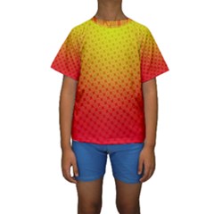 Digital Art Art Artwork Abstract Kids  Short Sleeve Swimwear