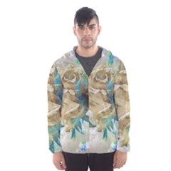 Rose Flower Petal Love Romance Hooded Windbreaker (men) by Sapixe