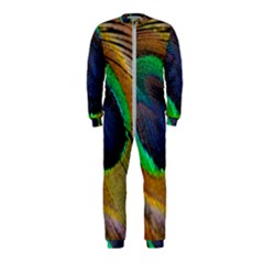 Bird Feather Background Nature Onepiece Jumpsuit (kids)