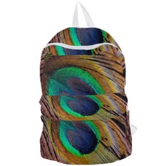 Bird Feather Background Nature Foldable Lightweight Backpack