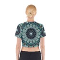 Pattern Abstract Background Art Cotton Crop Top View2