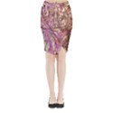 Background Swirl Art Abstract Midi Wrap Pencil Skirt View1