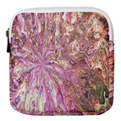 Background Swirl Art Abstract Mini Square Pouch