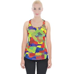Abstract Art Structure Piece Up Tank Top by Sapixe