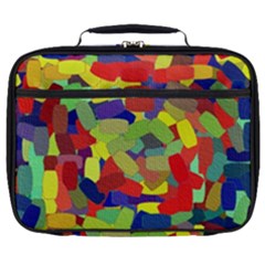 Abstract Art Structure Full Print Lunch Bag