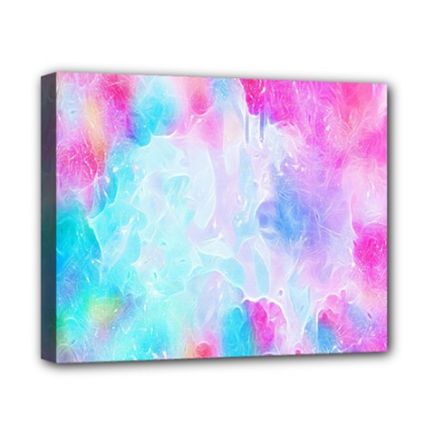 Background Drips Fluid Canvas 10  X 8  (stretched)