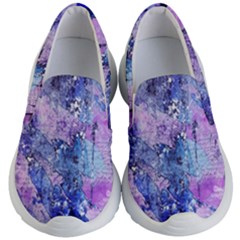 Background Art Abstract Watercolor Kid s Lightweight Slip Ons by Sapixe