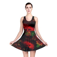 Background Art Abstract Watercolor Reversible Skater Dress by Sapixe
