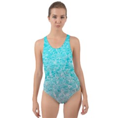 Sea Shore Cut-out Back One Piece Swimsuit by Seashineswimwear