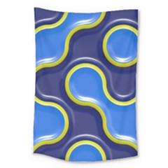 Pattern Curve Design Seamless Large Tapestry