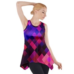 Pattern Seamless Pattern Tile Side Drop Tank Tunic