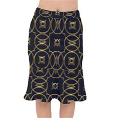 Seamless Pattern Abstract Mermaid Skirt by Sapixe