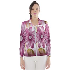 Print Fabric Pattern Texture Windbreaker (women)