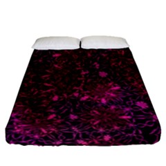 Retro Flower Pattern Design Batik Fitted Sheet (queen Size) by Sapixe