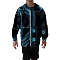 Seamless Repeat Repetitive Hooded Windbreaker (kids) by Sapixe