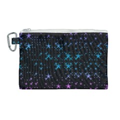 Stars Pattern Seamless Design Canvas Cosmetic Bag (large) by Sapixe